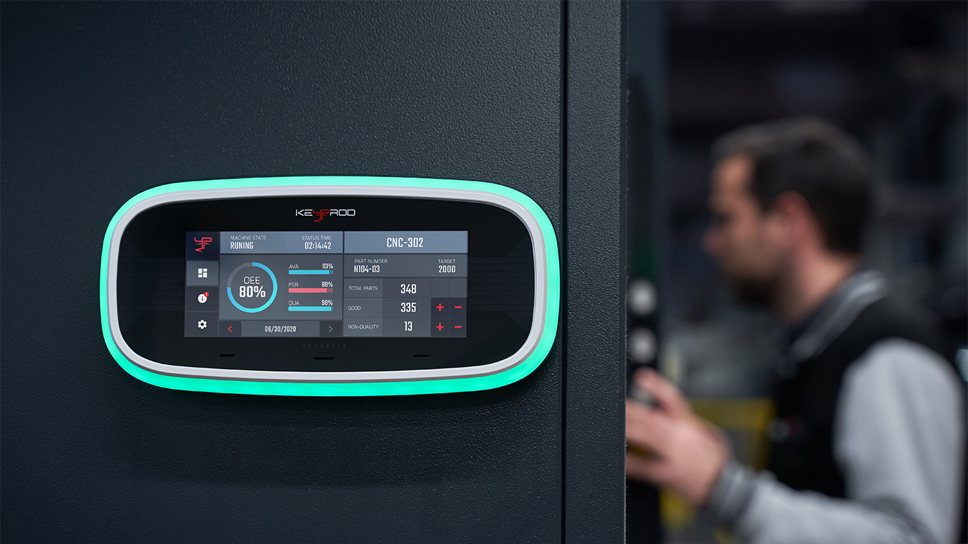 Digitalisation usine keynetic